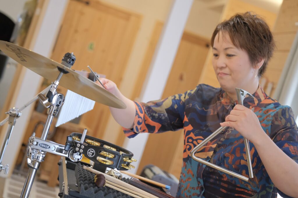 牛久市 音楽教室のドラム講師陣