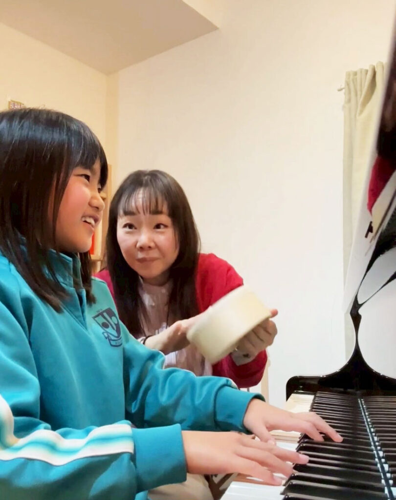 ピアノ検定に向けたレッスンの様子7