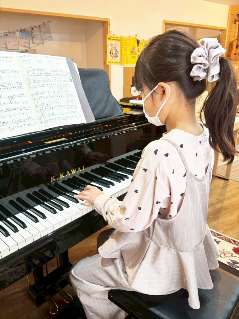 ピアノ検定に向けたレッスンの様子5