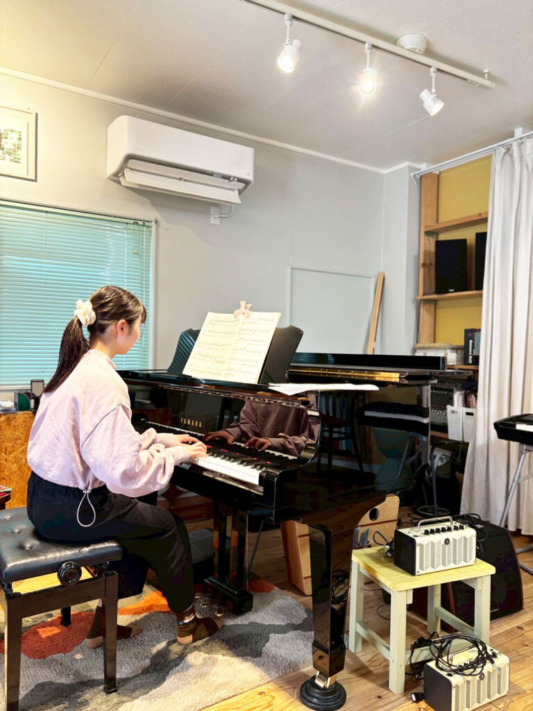 ピアノ検定に向けたレッスンの様子3